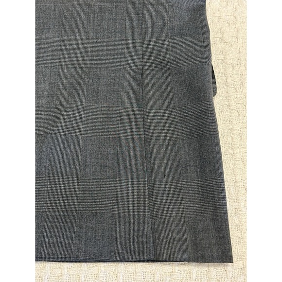 Ermenegildo Zegna StileLibero Sport Coat 42R Gray‎ Glen Plaid Wool Blazer - Picture 12 of 13